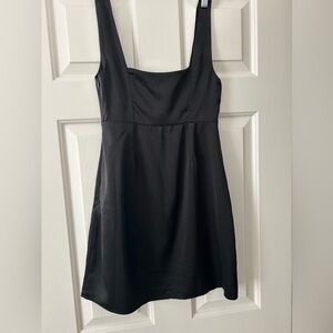 Lulu's Classic Black Mini Dress